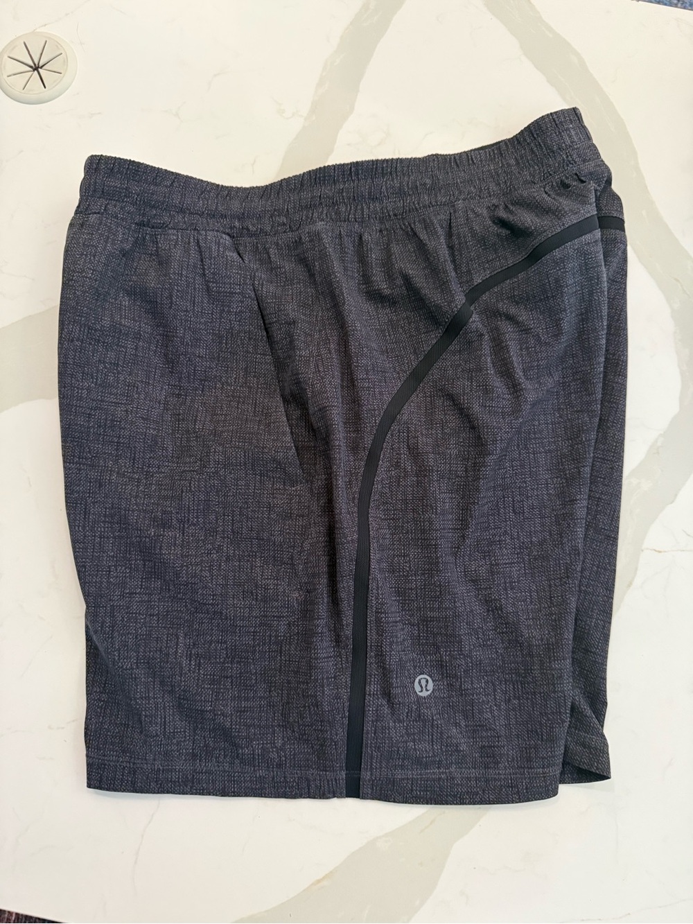 lululemon men’s pace breakers, linerless, medium, 7”